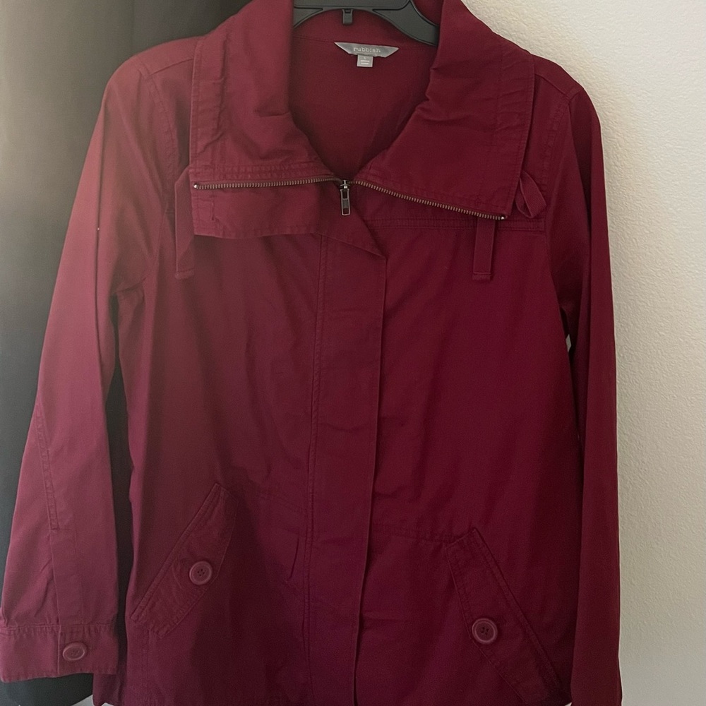 🆕Red Lightweight Spring Jacket (Nordstrom brand: Rubbish)
